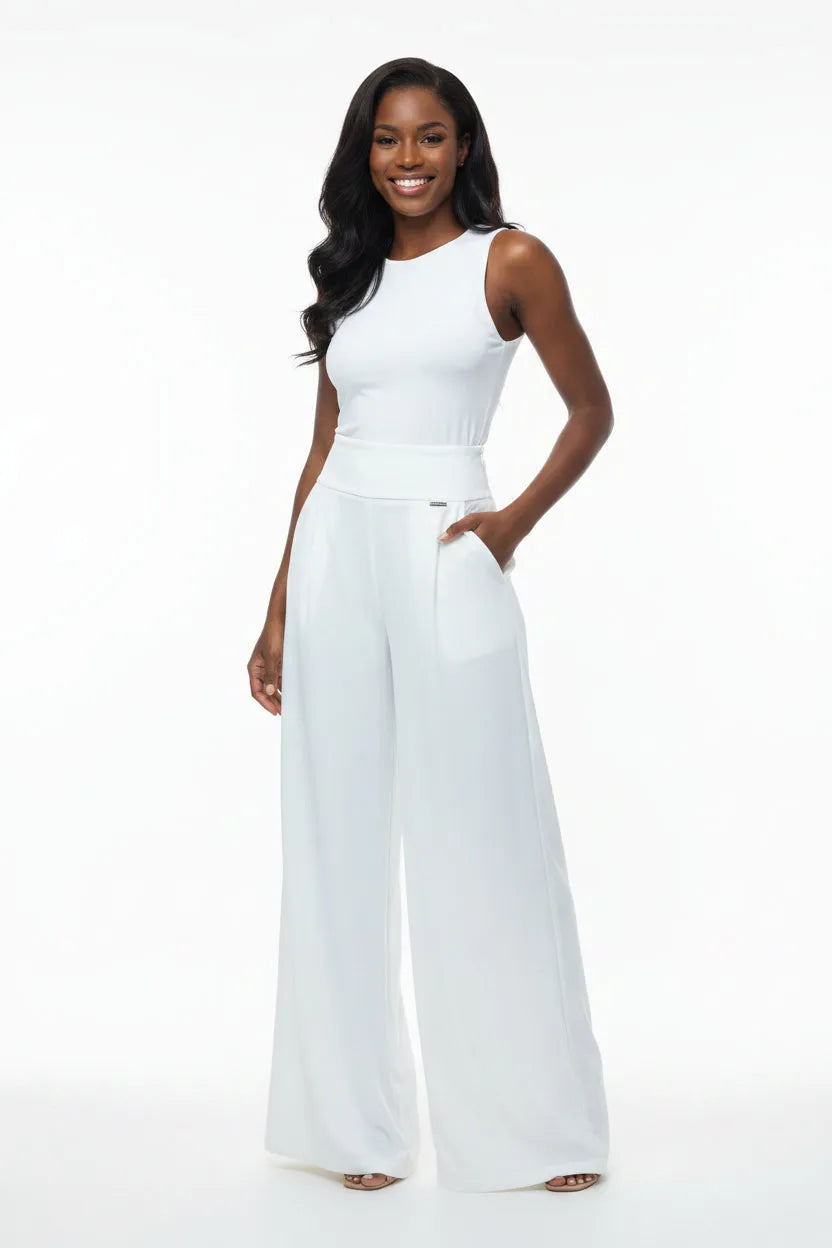 Pantalone MR522 a palazzo ampio APNEA