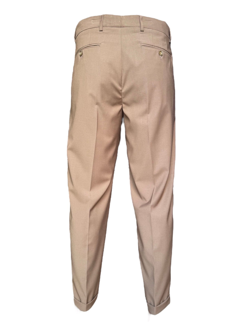 Pantalone con pence e risvolto ELIO SANTINI