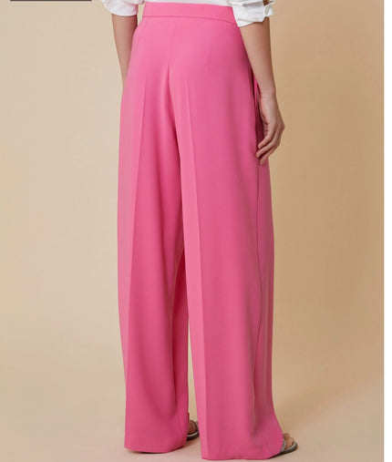 Pantaloni a Palazzo con Doppia Pence Lunga PENNYBLACK