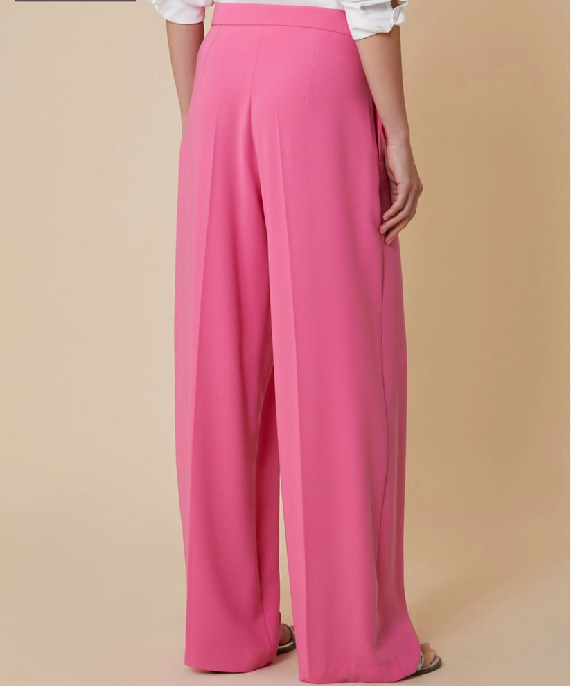 Pantaloni a Palazzo con Doppia Pence Lunga PENNYBLACK