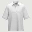 Blusa Polo Basic con Collo Camicia in Lino EMME MARELLA