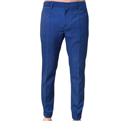 Pantalone con pence e risvolto ELIO SANTINI