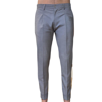 Pantalone con pence e risvolto ELIO SANTINI