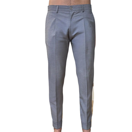 Pantalone con pence e risvolto ELIO SANTINI