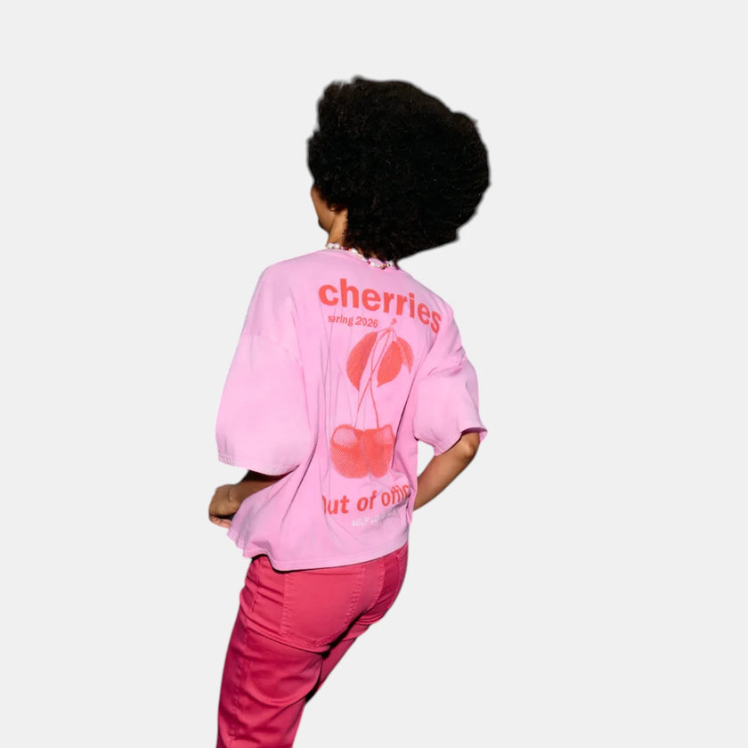 T-SHIRT IHNICA SS3 OVER FIT CON STAMPA