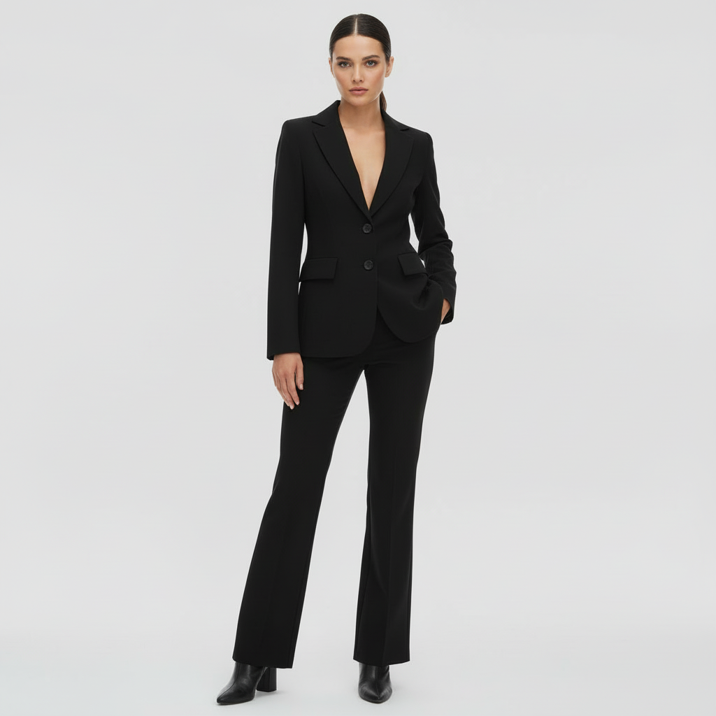 TAILLEUR NUME GIACCA DUE BOTTONI IN FLARE