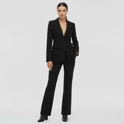 TAILLEUR NUME GIACCA DUE BOTTONI IN FLARE