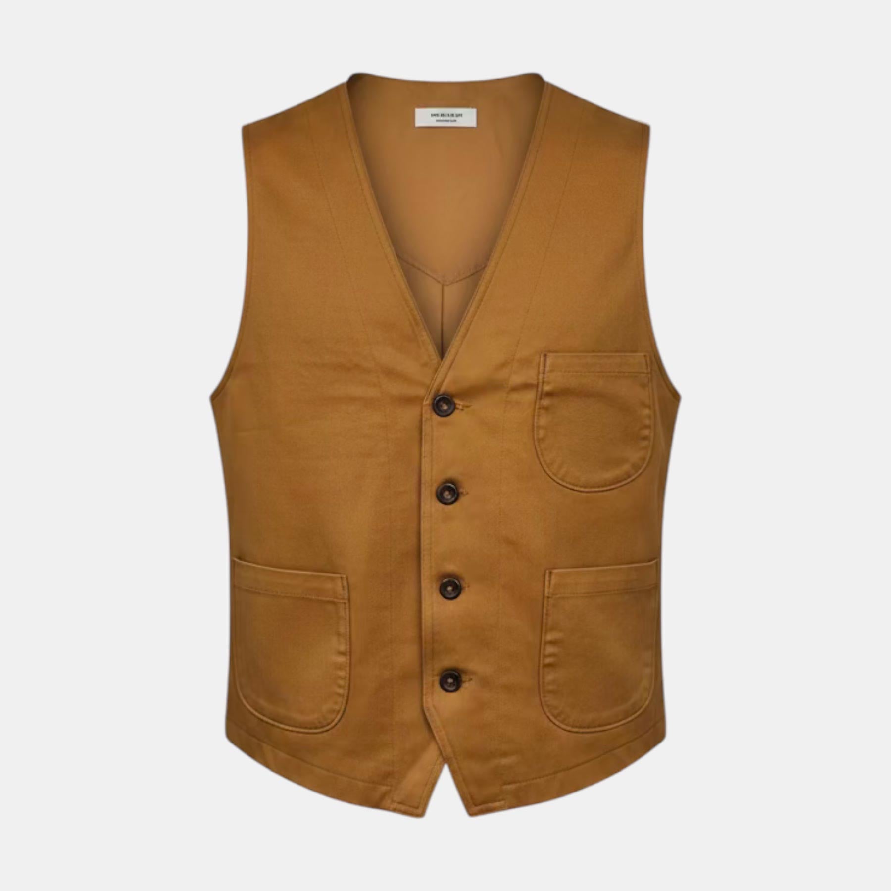 GILET SARTORIALE RIGATO MODELLO NERONE