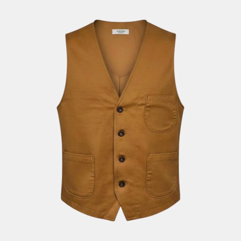 GILET SARTORIALE RIGATO MODELLO NERONE