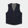 GILET SARTORIALE RIGATO MODELLO NERONE