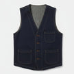 GILET SARTORIALE RIGATO MODELLO NERONE