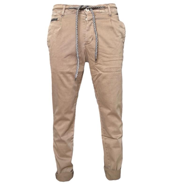 Pantalone con dettaglio laccio interno OUTFIT