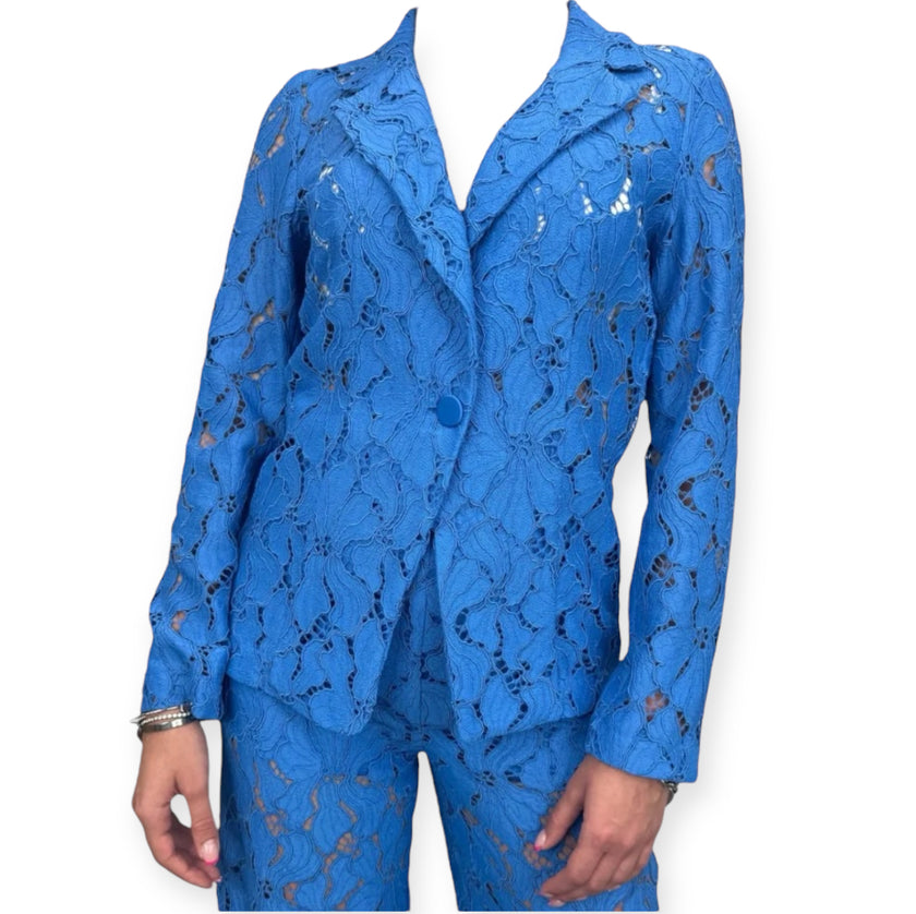 Tailleur 1bottone in pizzo