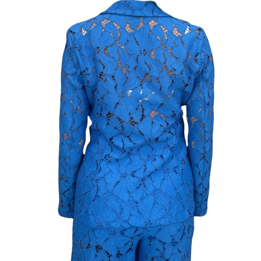 Tailleur 1bottone in pizzo