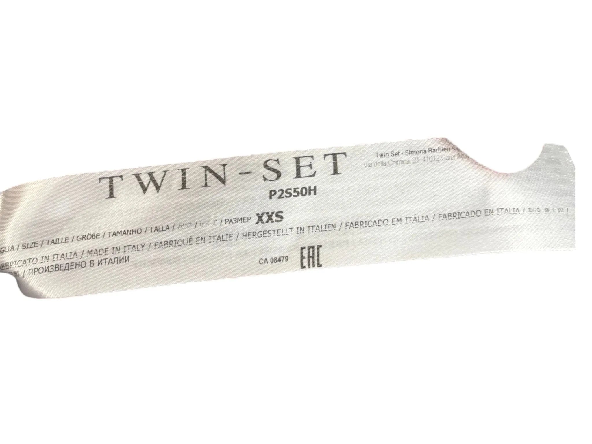 Tuta con top a fascia e pantaloni ampi TWINSET ACTITUDE
