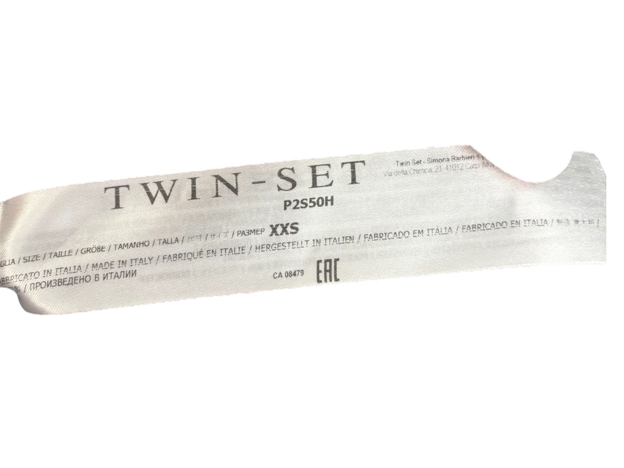 Tuta con top a fascia e pantaloni ampi TWINSET ACTITUDE