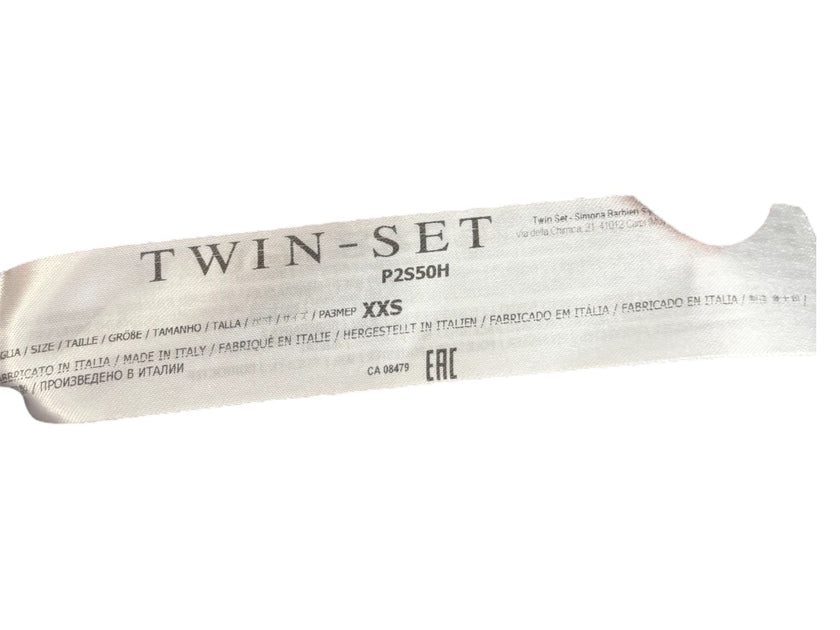 Tuta con top a fascia e pantaloni ampi TWINSET ACTITUDE