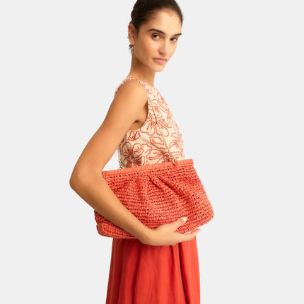 BORSA EMMPAPRICA IN RAFIA INTRECCIATA