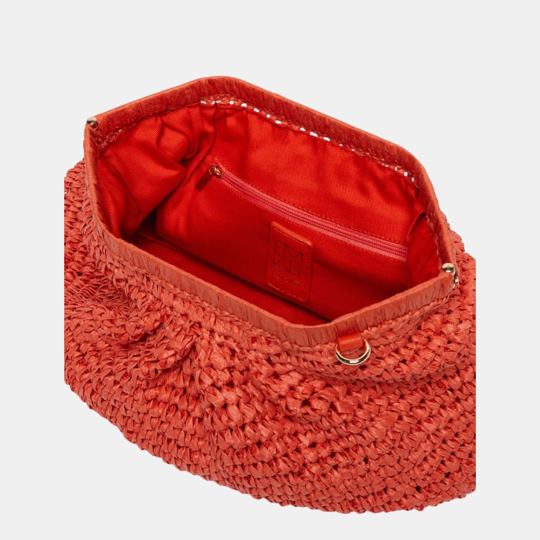 BORSA EMMPAPRICA IN RAFIA INTRECCIATA