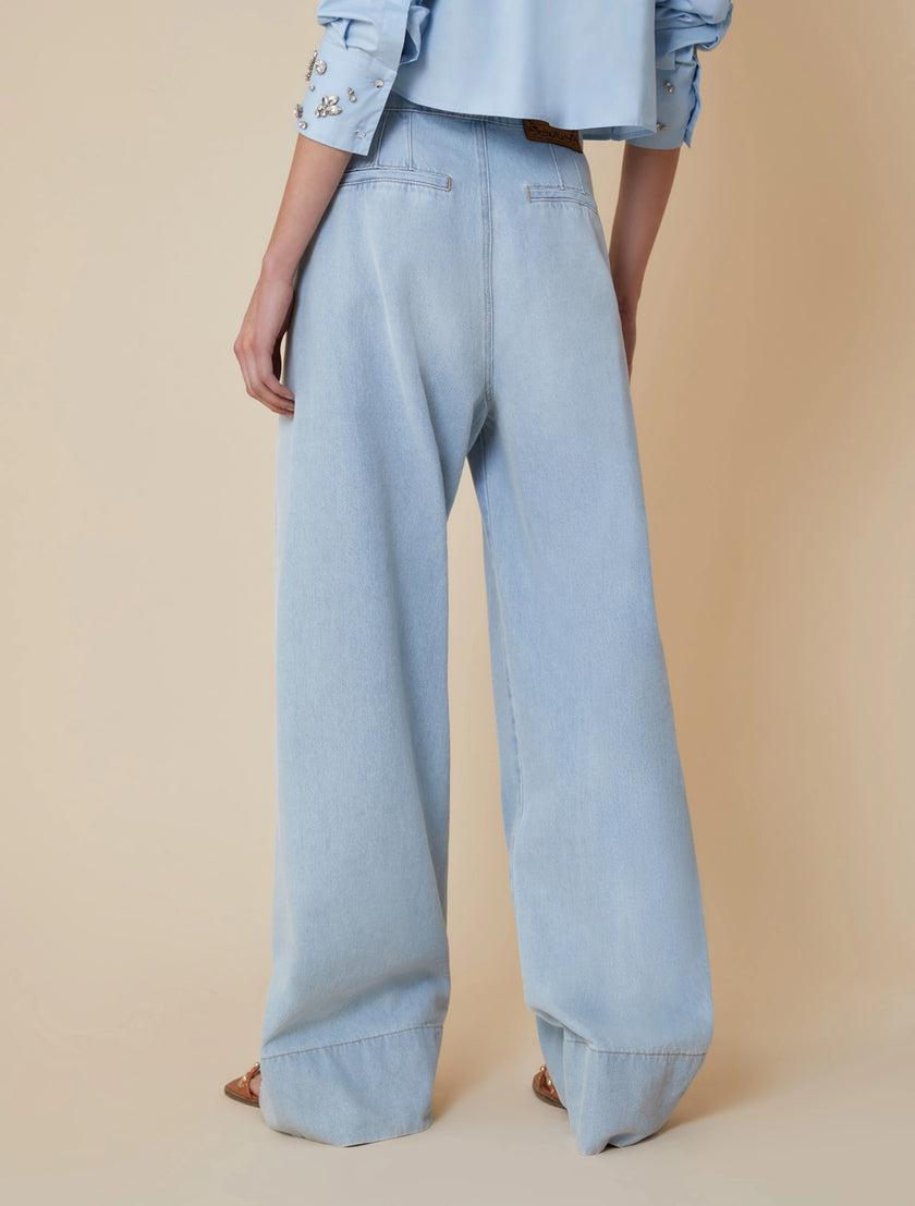 Jeans a Palazzo Wide Leg