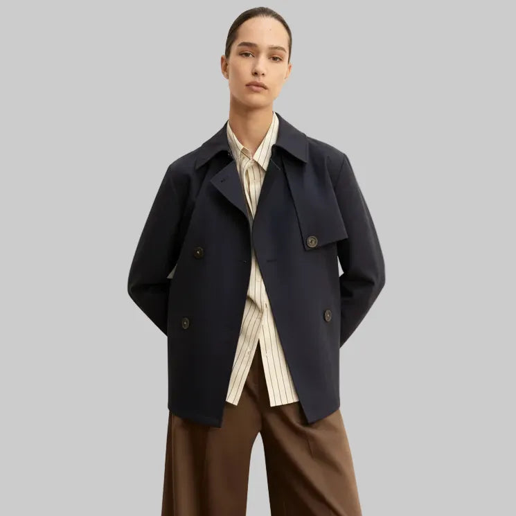 TRENCH PELOTA DOPPIO PETTO IMPERMEABILE