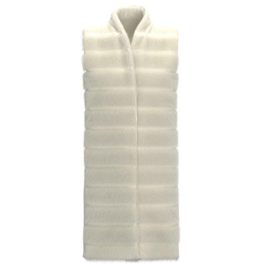 Gilet Donna Eco Pelliccia e Lana