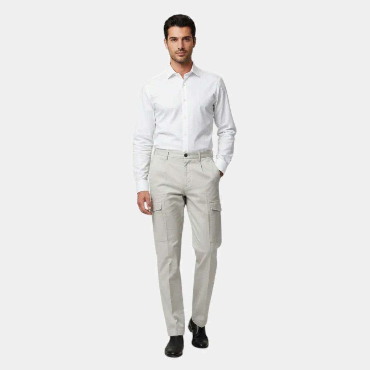 PANTALONE CARGO SARTORIALE REGULAR FIT