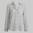 BLUSA PONTILE A FANTASIA COLLO CAMICIA