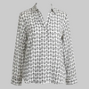 BLUSA PONTILE A FANTASIA COLLO CAMICIA
