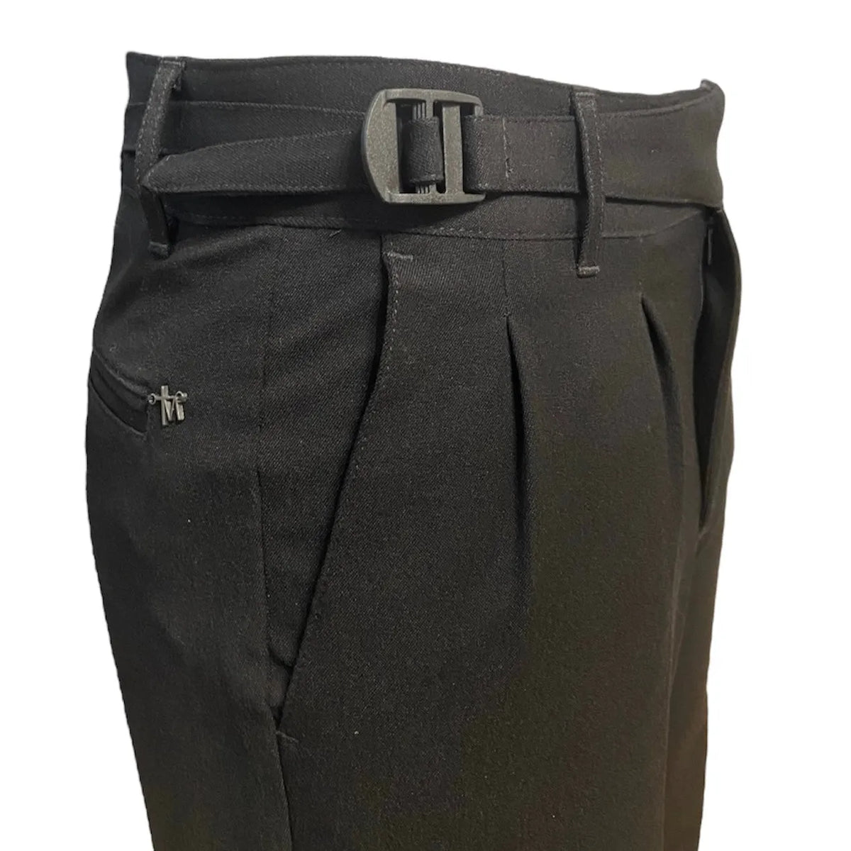 Pantalone PM104C1434307 con pences ALESSANDRINI — vista retro/laterale | WEMAX
