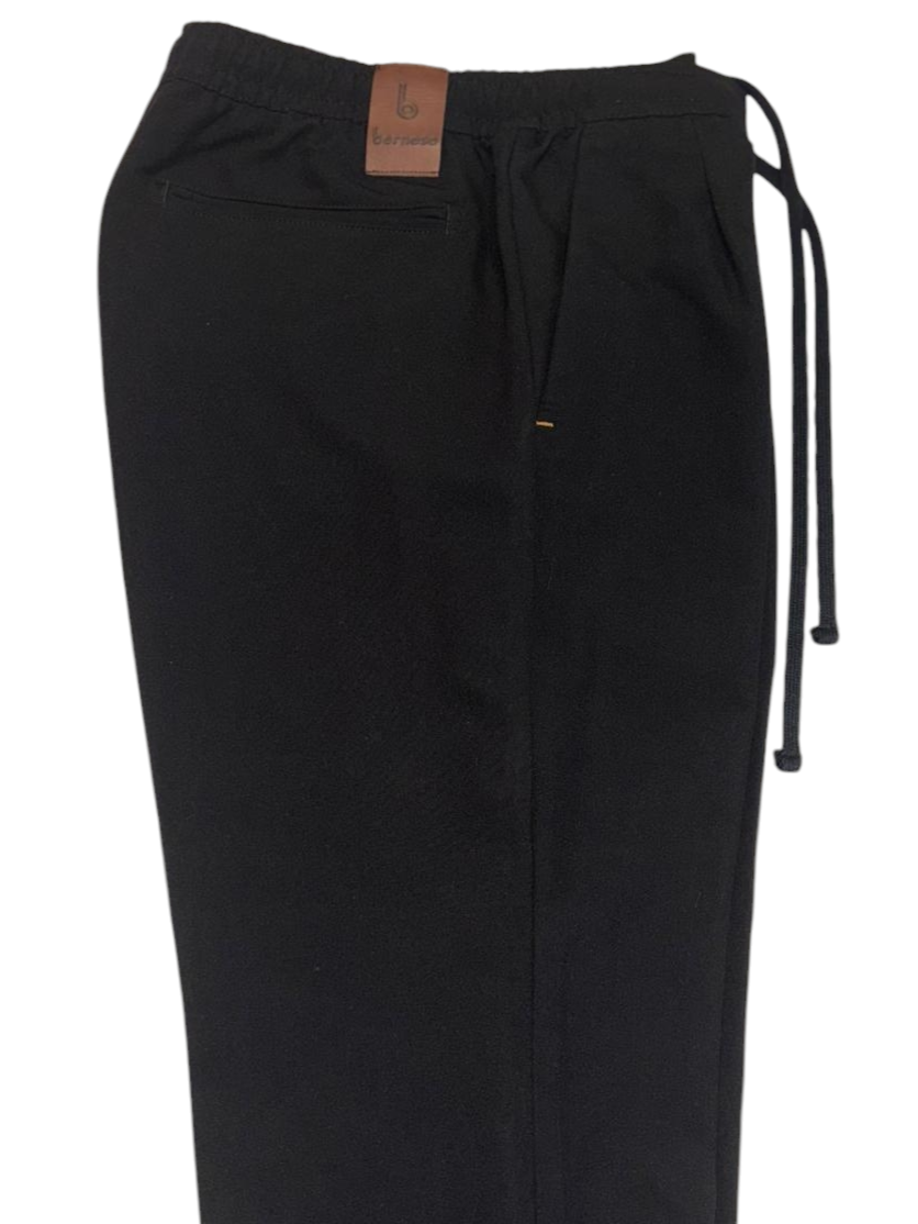 Pantalone Uomo con Pences Laccetto e Risvolto BERNESE