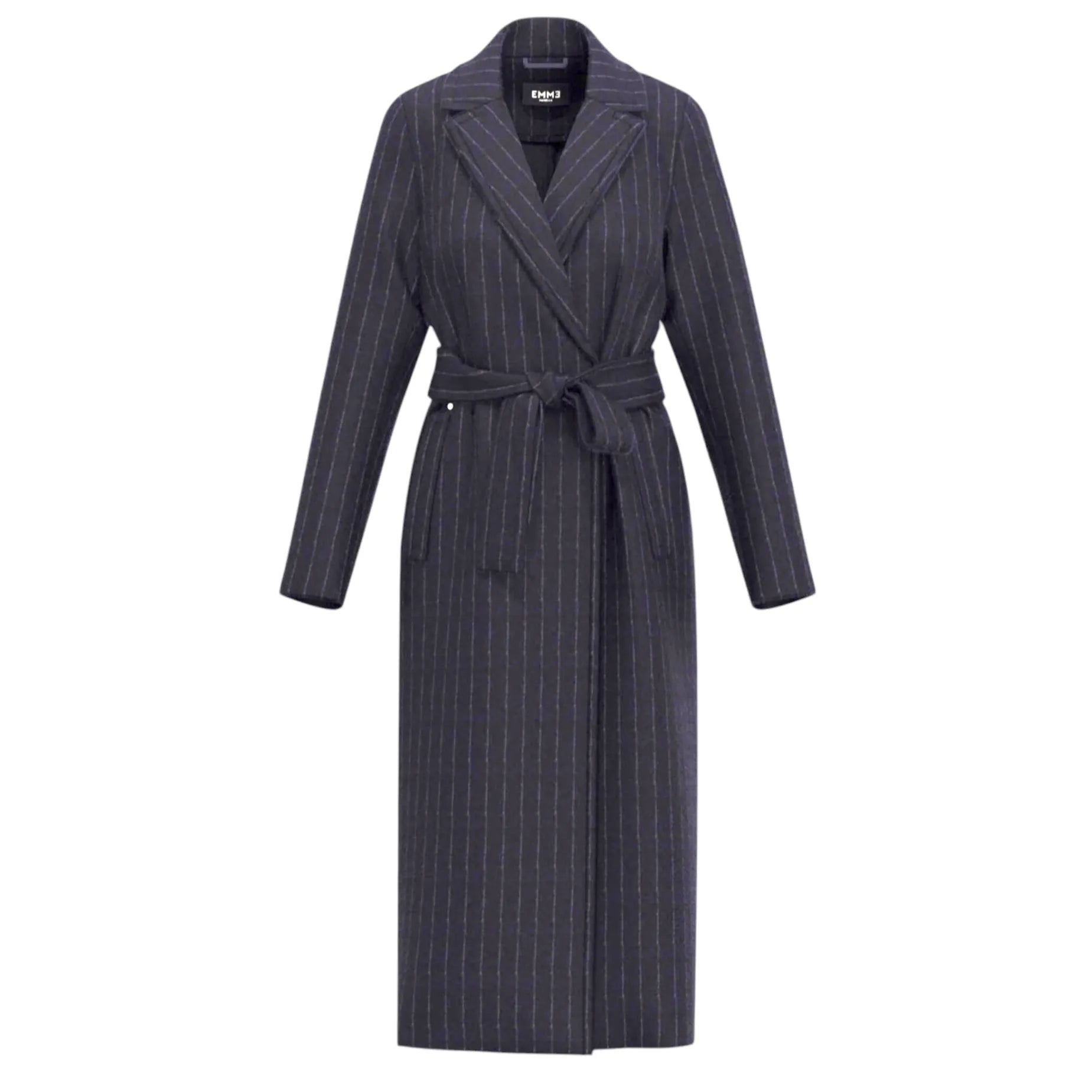 Cappotto Donna Gessato con Cintura EMME MARELLA
