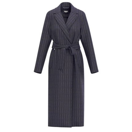 Cappotto Donna Gessato con Cintura EMME MARELLA