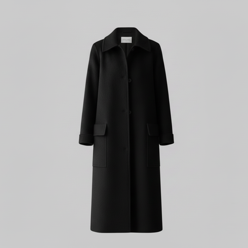 Cappotto BONSOIR Monopetto con Tasconi
