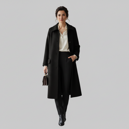 Cappotto BONSOIR Monopetto con Tasconi