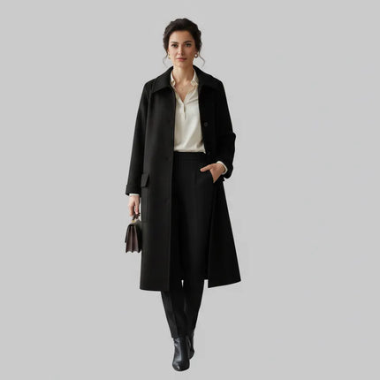 Cappotto BONSOIR Monopetto con Tasconi