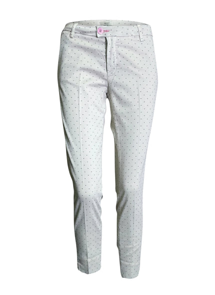 Pantalone a Pois a Contrasto