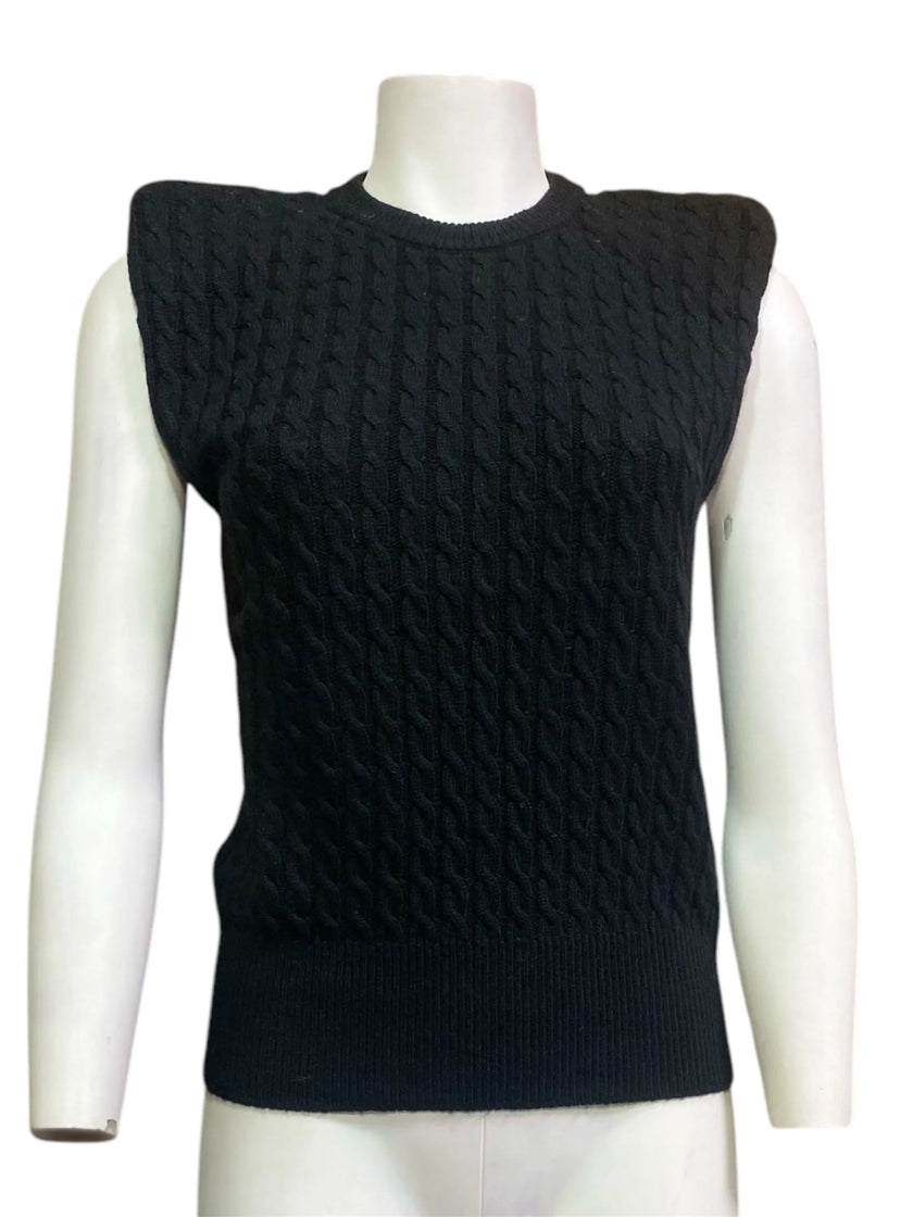Maglia con Trama Intrecciata