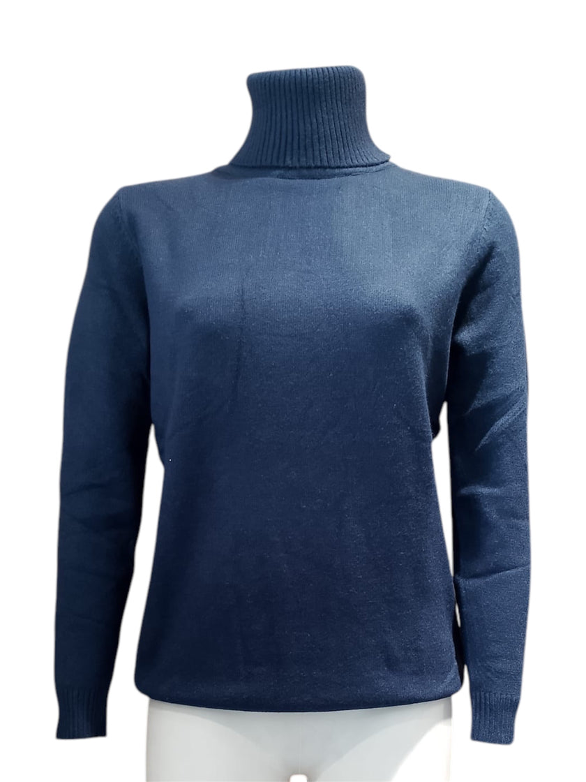 Maglia Collo Alto in Lana