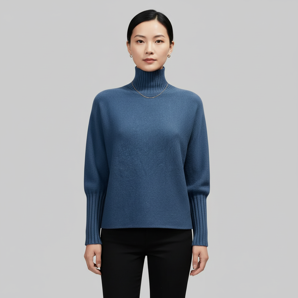 Maglia 41103 Collo Alto in Lana