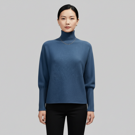 Maglia 41103 Collo Alto in Lana