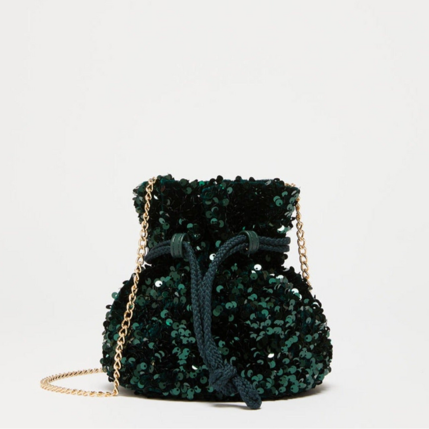Borsa sacchetto con paillette EMME MARELLA