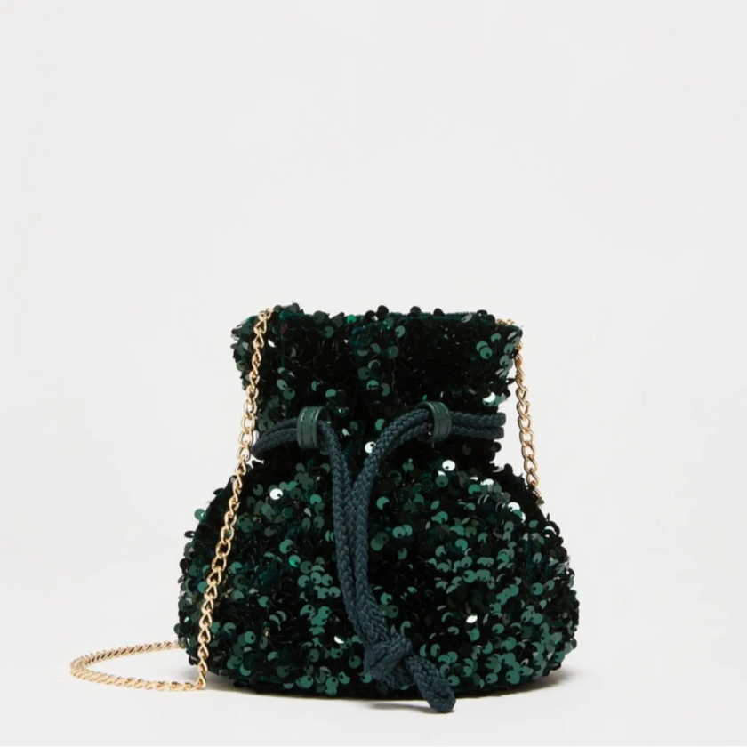 Borsa sacchetto con paillette EMME MARELLA