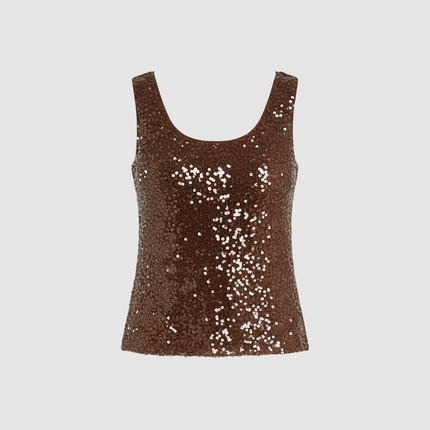 T-SHIRT SEMISSE PAILLETTES