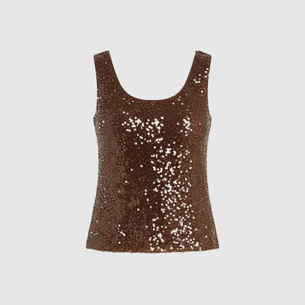 T-SHIRT SEMISSE PAILLETTES