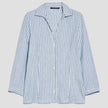 Camicia Scollo a V a Maniche Lunghe PENNYBLACK