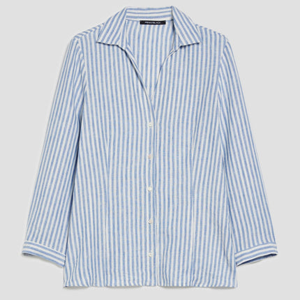 Camicia Scollo a V a Maniche Lunghe PENNYBLACK