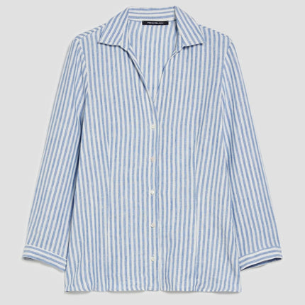 Camicia Scollo a V a Maniche Lunghe PENNYBLACK