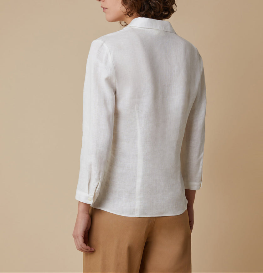 Camicia Scollo a V a Maniche Lunghe PENNYBLACK