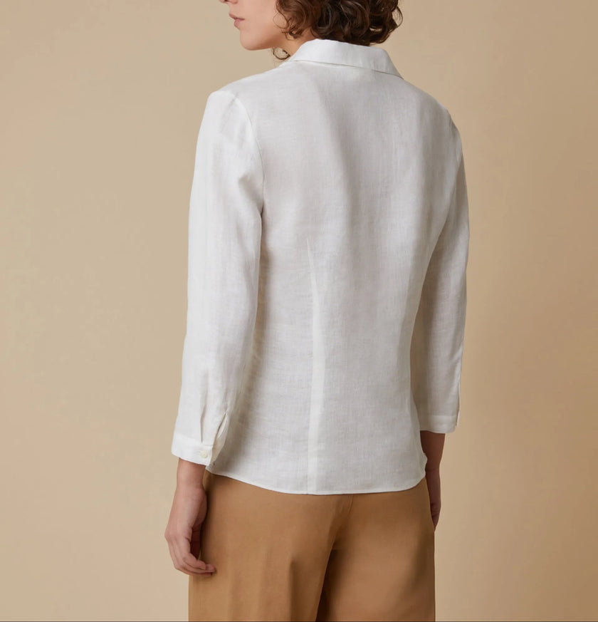 Camicia Scollo a V a Maniche Lunghe PENNYBLACK
